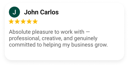 5-star client review