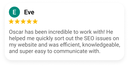 5-star client review