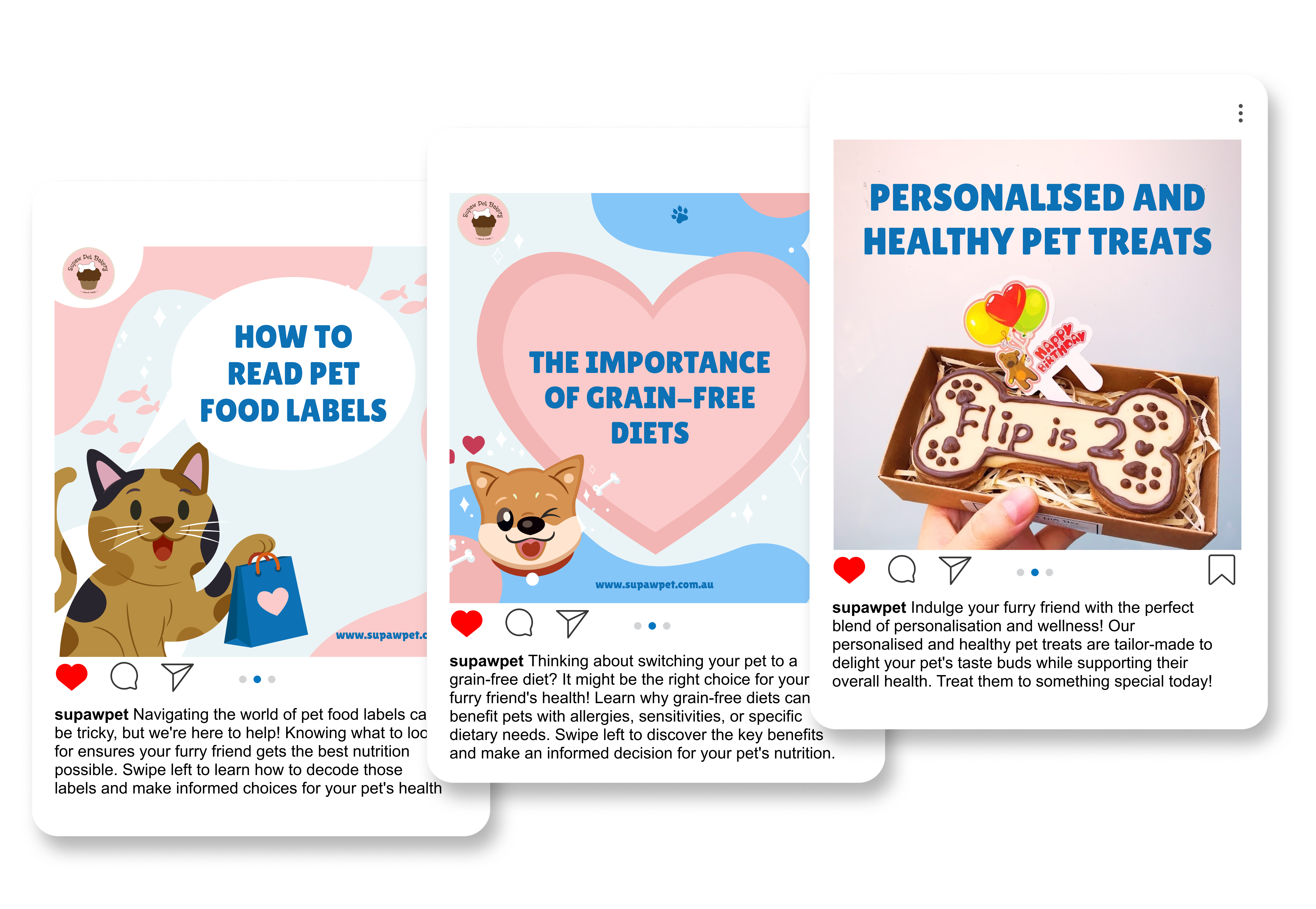 Branded social & print assets